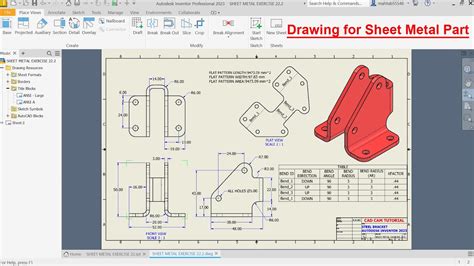 autocad sheet metal drawing|sheet metal fabrication drawings.